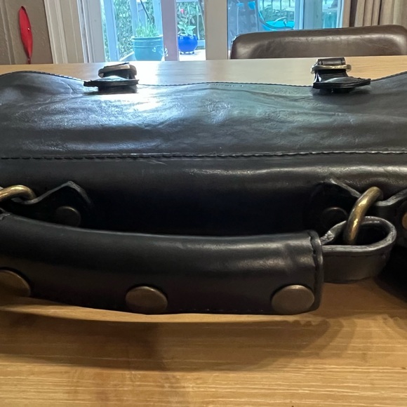NWOT I Medici Leather Firenze Briefcase Messenger Bag - Picture 14 of 14